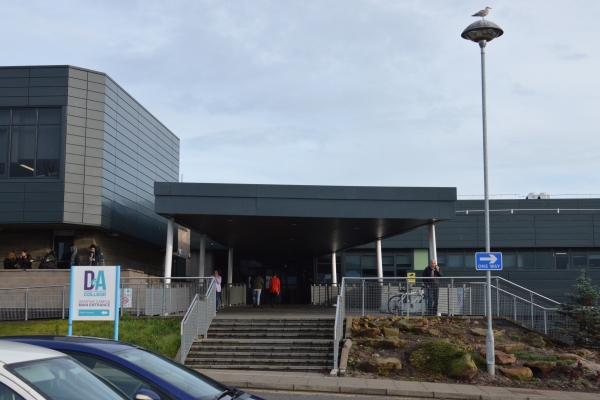 The Forfar College Campus entrance